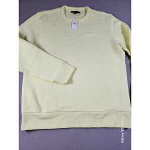 Banana Republic Pullover Sweatshirt Medium NWT Yellow Unisex